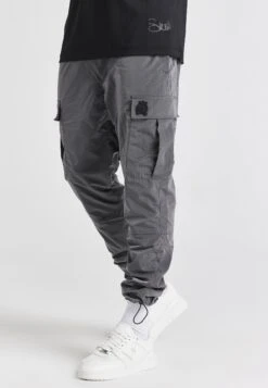 SikSilk Combat Pants - Pantalones - Grey