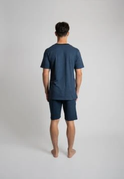 Set - Pijama - Navy Gestreift -Boss Ventas 98315fe79b864fa1964ee81a85e6d187