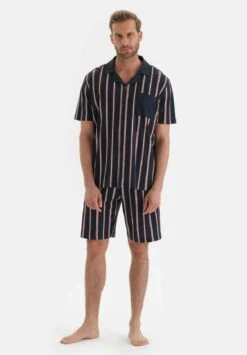 Striped - Pijama - Navy