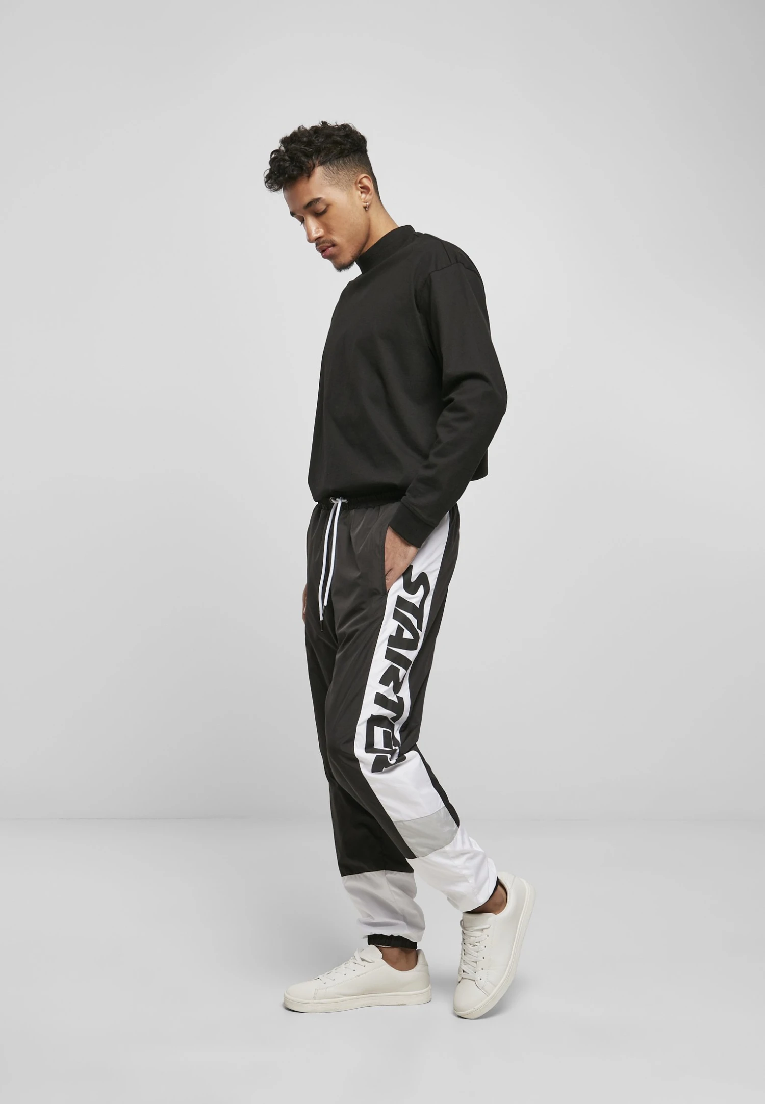 Starter Pantalones Deportivos - Black/White 4 Starter Pantalones Deportivos - Black/White - Imagen 2