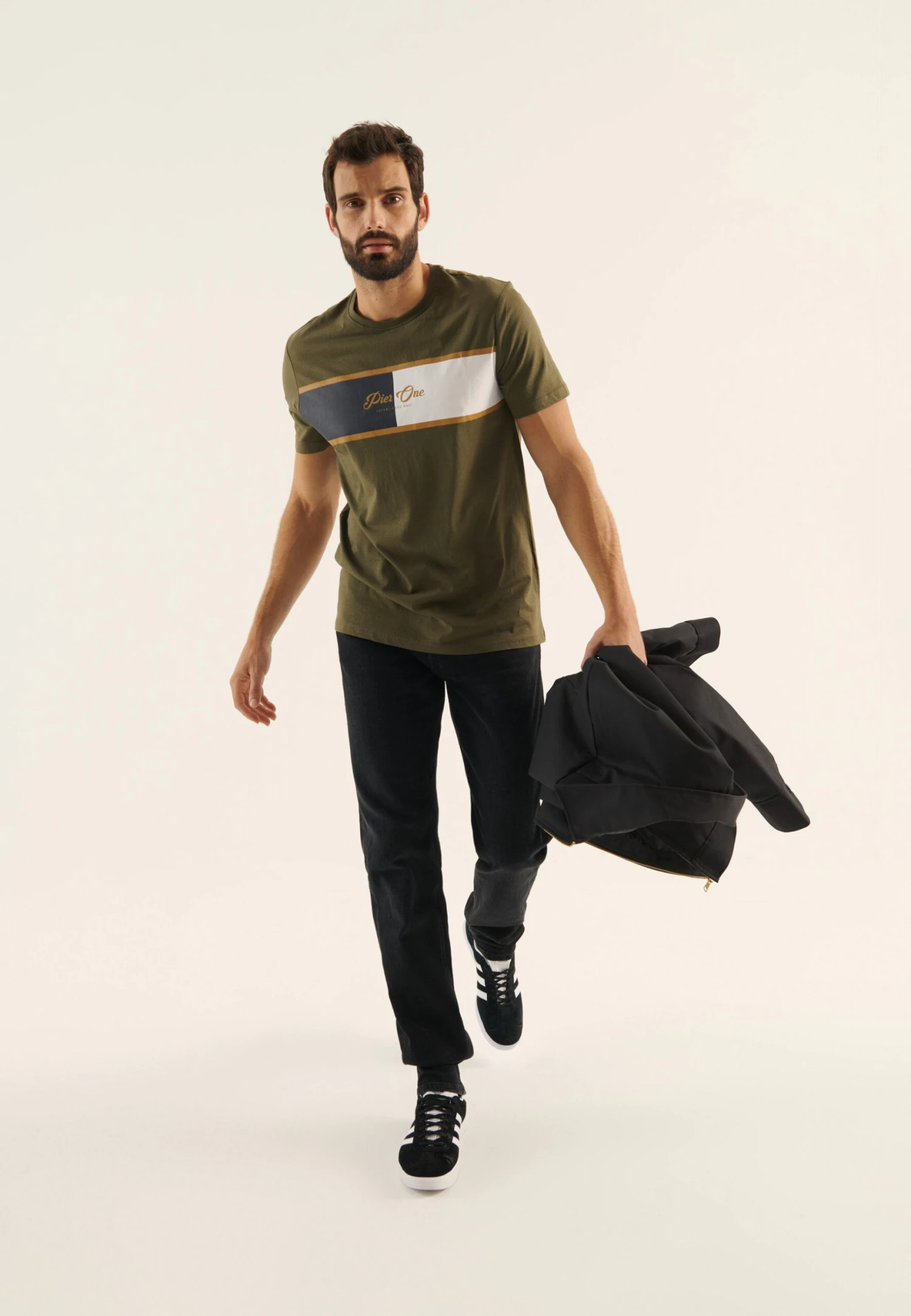 Pier One Camiseta Estampada - Olive 4 Pier One Camiseta Estampada - Olive - Imagen 2