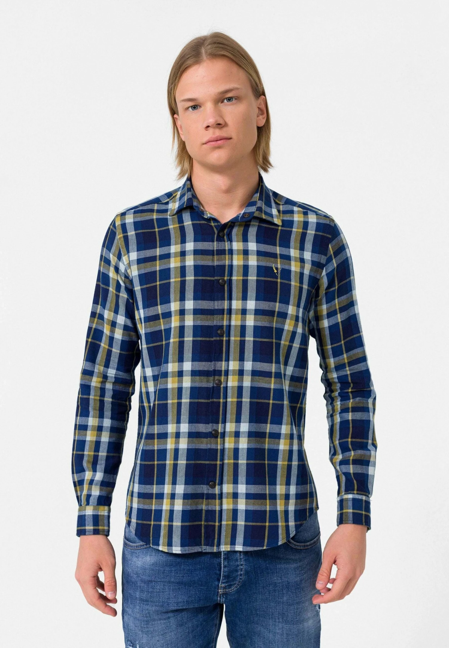 Casual- Camisa - Navy 3 Casual- Camisa - Navy