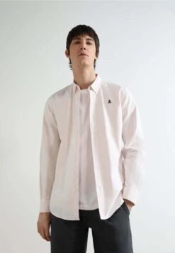 Scalpers Striped Oxford - Camisa - Mandarine Stripes