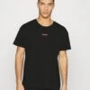 Hugo Linked- Camiseta De Pijama - Black -Boss Ventas a1aa09bde44e4118979154effb4df49e