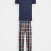Gant Check Pants Set - Pijama - Evening Blue -Boss Ventas a1df1065c30b4fc4922a621cad988022