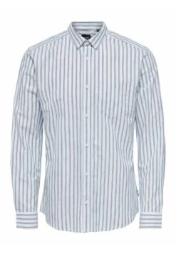 Only & Sons Onsalvaro Oxford Stripe - Camisa - Dress Blues 16 Only & Sons Onsalvaro Oxford Stripe - Camisa - Dress Blues -Boss Ventas a4d8ca0d07bc496598b8d9bf60e28648
