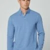Hackett London Btndown - Polo - Steel Blue 1 Hackett London Btndown - Polo - Steel Blue -Boss Ventas a50e4d827f5b436d8743002ed7d99104