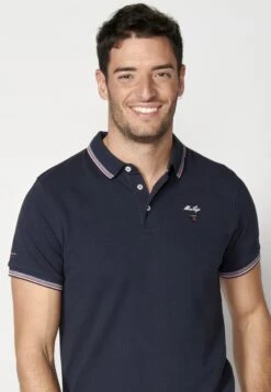 Koroshi Short Sleeve - Polo - Navy 15 Koroshi Short Sleeve - Polo - Navy -Boss Ventas a71358bac12e42bd952d92f117740dfa