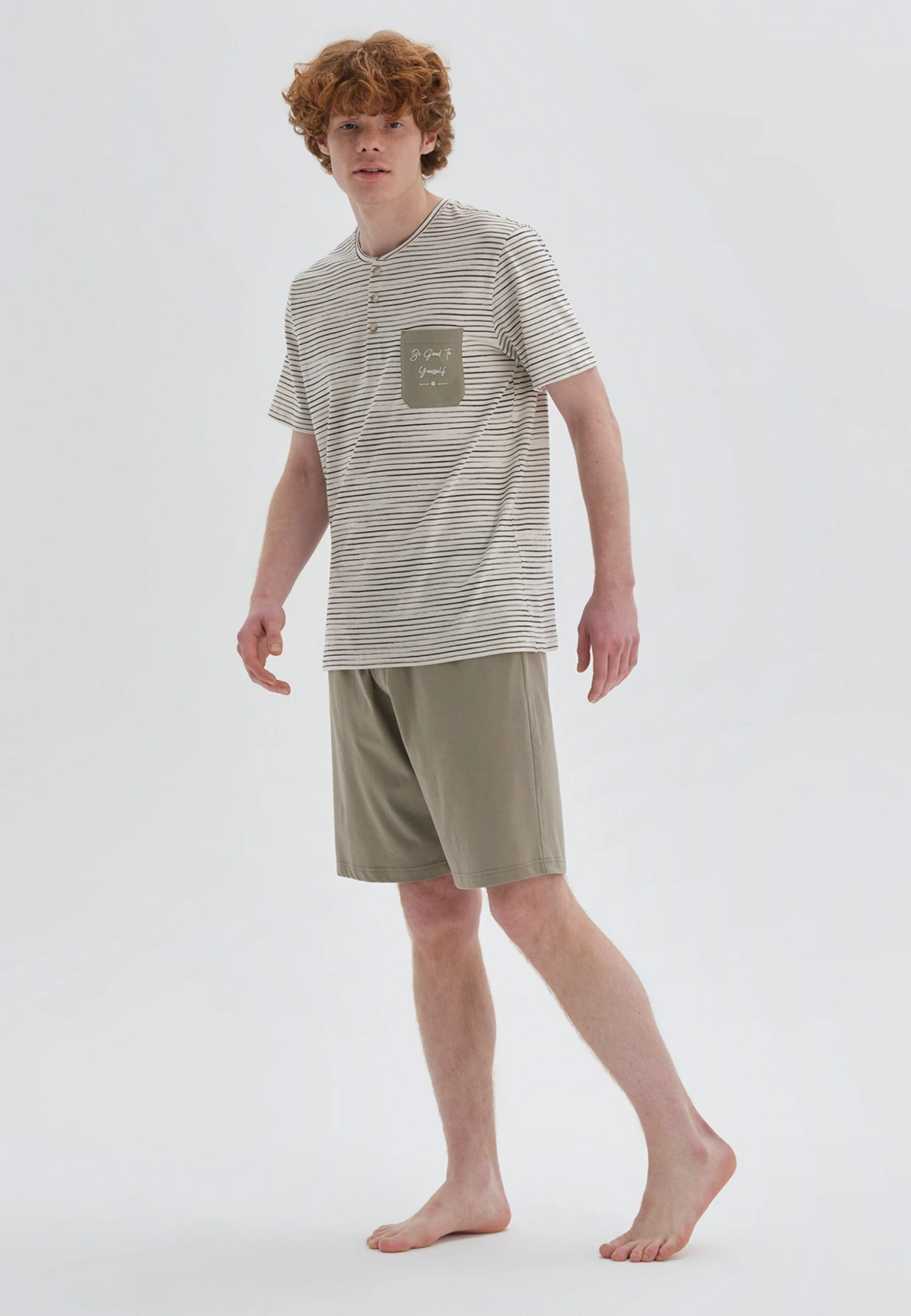 Sets - Pijama - Khaki 6 Sets - Pijama - Khaki - Imagen 4