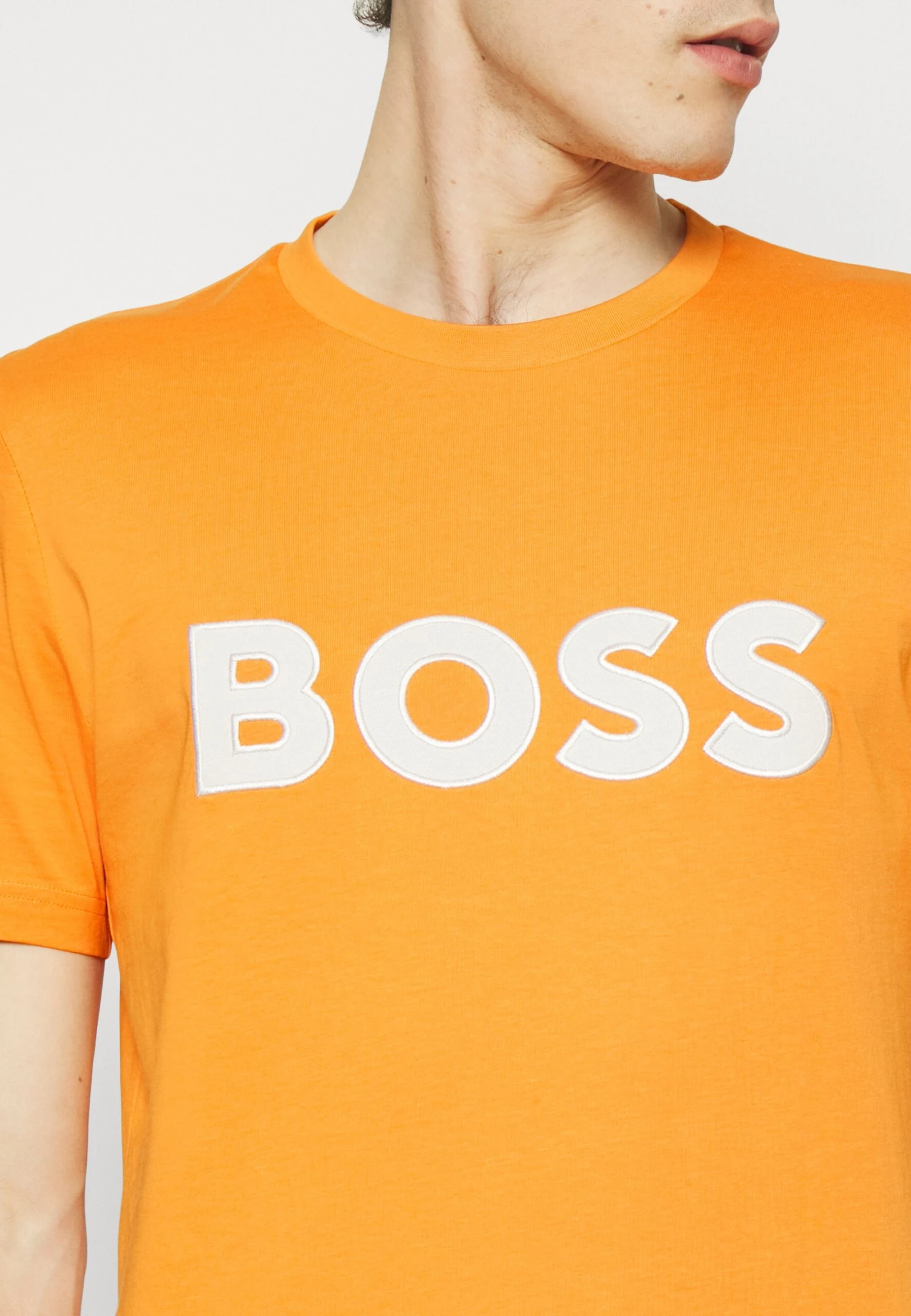 Boss Tiburt - Camiseta Estampada - Medium Orange 7 Boss Tiburt - Camiseta Estampada - Medium Orange - Imagen 5