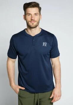 JP1880 Camiseta Estampada - Mittelblau