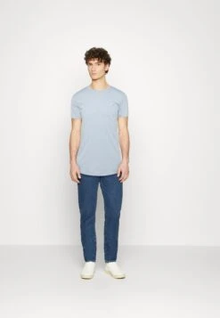 TOM TAILOR Denim Structured - Camiseta Básica - Foggyblue Melange 8 TOM TAILOR Denim Structured - Camiseta Básica - Foggyblue Melange -Boss Ventas abf371a73733463193bc06dfb7194ced