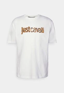 JUST CAVALLI Magliette - Camiseta Estampada - White -Boss Ventas acd088d6772e4a8ab0656d17ab390157