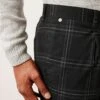 Next Trimmed Check - Pantalones Chinos - Black