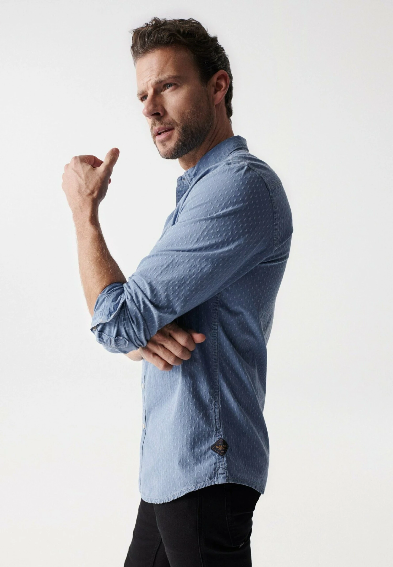 Birmingham - Camisa - Blue 7 Birmingham - Camisa - Blue - Imagen 5