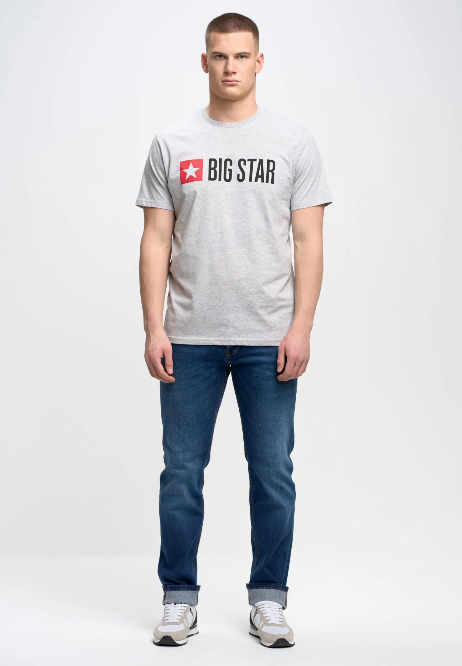 BIG STAR Quado - Camiseta Estampada - Grau 4 BIG STAR Quado - Camiseta Estampada - Grau - Imagen 2