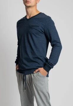 1 Pack Long - Pijama - Gestreift Grau -Boss Ventas b6919aa9b6a44595bf52ac3d2e26d148