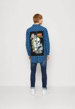 BRAVE SOUL Walker - Camisa - Blue/Dark Blue -Boss Ventas b7c84b86d34b4ab9bae663a88be11d70