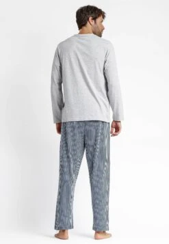 Set Manga Larga Travel Para - Pijama - Gris Jaspe 8 Set Manga Larga Travel Para - Pijama - Gris Jaspe -Boss Ventas b9937f9a18e1416caf4c742f0ff088c3