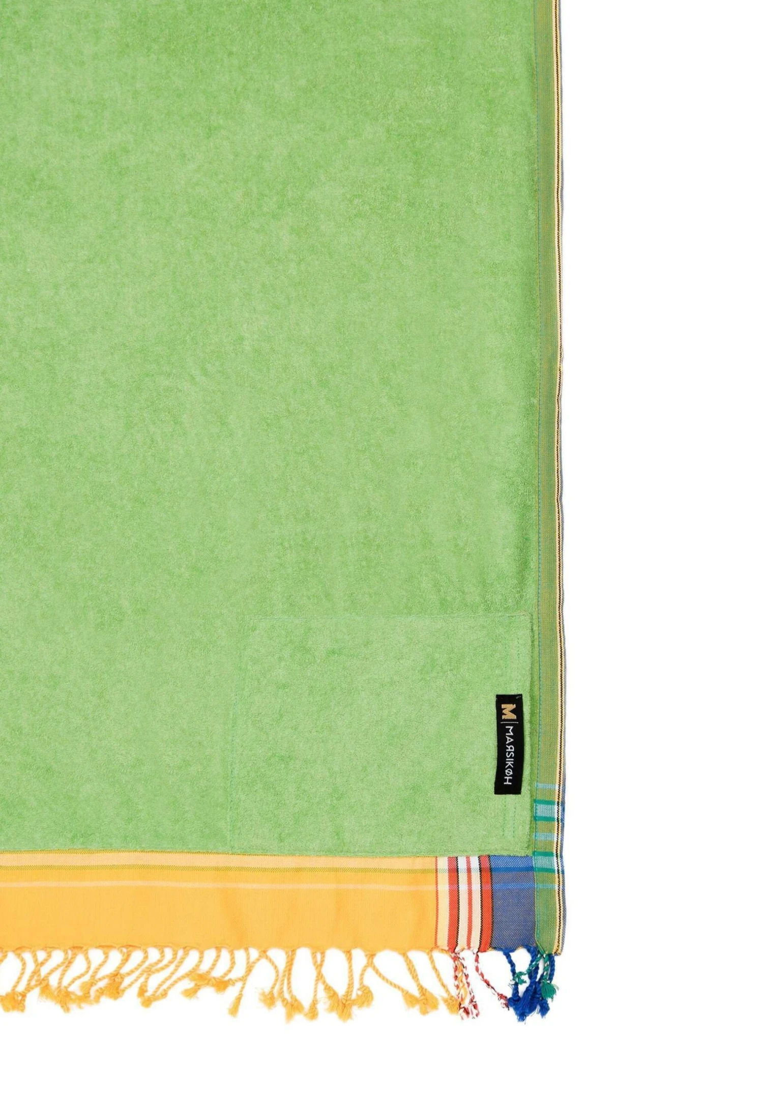Kikoy - Toalla De Playa - YellowGreen 5 Kikoy - Toalla De Playa - YellowGreen - Imagen 3