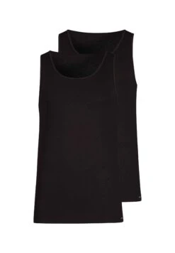 Skiny Tank 2Er-Pack - Camiseta Interior - Black