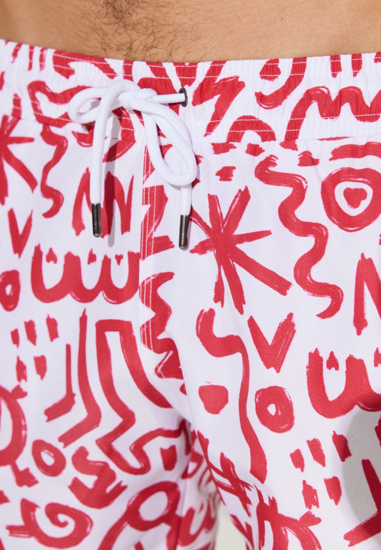 Standard Fit Suit-Figured - Bañador - White Red 6 Standard Fit Suit-Figured - Bañador - White Red - Imagen 4