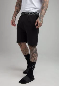 SikSilk Lounge - Pantalón De Pijama - Black
