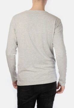 Camiseta De Manga Larga - Gris -Boss Ventas bfd40c52a4374f82b0395767e31d1623