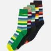Jack & Jones Jacly Socks 5 Pack - Calcetines - Navy Blazerpack/Jolly Green/Chestnut /Absinthe Green/Cobblestone -Boss Ventas c3abd74037b24bae80cf46bb378f9957