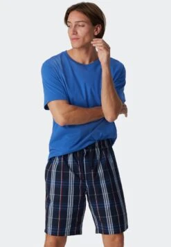 Schiesser MixRelax - Pantalón De Pijama - Blue -Boss Ventas c5bf52a3ccbd49edb3a37d42088b3c52