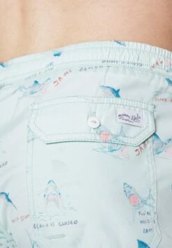 Maison Labiche Swimwear Maillot - Bañador - White/Light Blue -Boss Ventas c6dd9bd3251e439dbb388f68f316f792