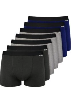 7-Pack - Culotte - Navy Graumelange Grau