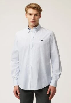 HARMONT&BLAINE A Righe - Camisa - Celeste Screziato