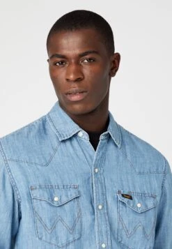 Wrangler Heritage Shirt - Camisa - Light Hemp -Boss Ventas caccf1293e1140d99cb630981e45c0f1