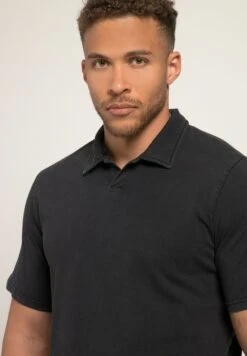 Halbarm Vintage Look - Polo - Noir -Boss Ventas cb5d178858ac49479e0465155fe51e7e