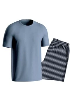 En Bio À Rayures Set - Pijama - Bleu 11 En Bio À Rayures Set - Pijama - Bleu -Boss Ventas cb8d7d7af03444bfa7702cc16bfef576