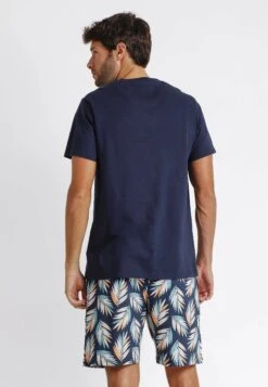 Set Manga Corta Work Para - Pijama - Marino -Boss Ventas cba3d7ee02714e928da46cdd53314c3a