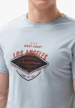 Camiseta Estampada - Blue -Boss Ventas cd2af0811c014ca1be1fb2c815ec110f