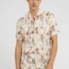 Guess Mit Allover Print - Camisa - Mehrfarbig Beige -Boss Ventas cde6cd831a3f4e3591f41e1b268927e6
