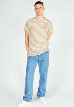 Kronstadt Timmi Organic Recycled Striped - Camiseta Estampada - Sand 7 Kronstadt Timmi Organic Recycled Striped - Camiseta Estampada - Sand -Boss Ventas d15cbac0b3dc41dd91add5b41a512404