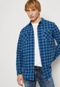 BRAVE SOUL Walker - Camisa - Blue/Dark Blue -Boss Ventas d3587f3e99904f7cad0d16e33a3237e4