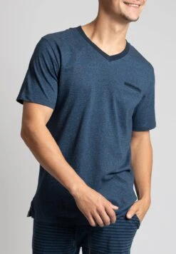 Set - Pijama - Navy Gestreift -Boss Ventas d452133ab6b04b5b8a3c6564f178e0f2