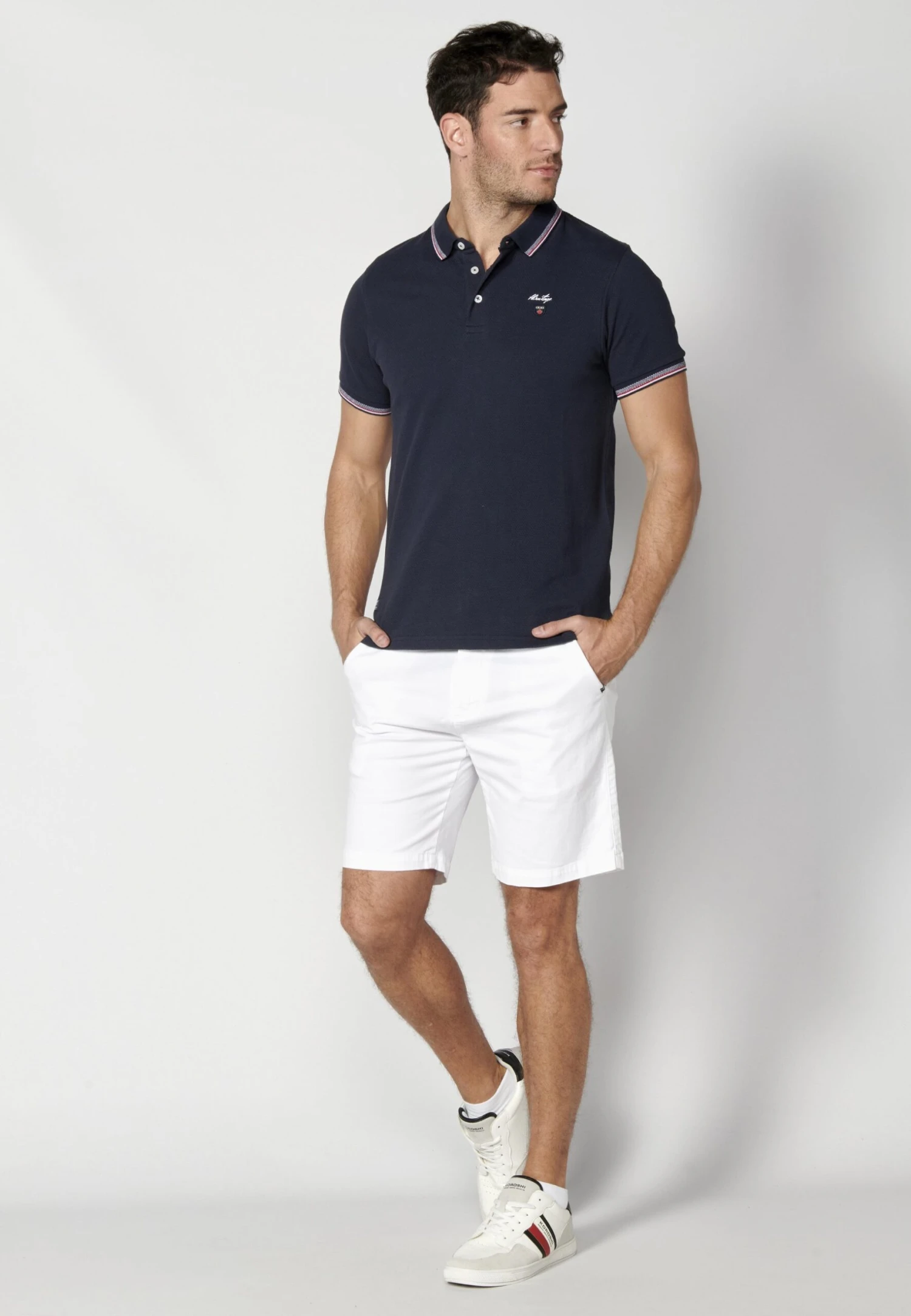Koroshi Short Sleeve - Polo - Navy 4 Koroshi Short Sleeve - Polo - Navy - Imagen 2