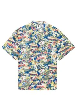 Element Thalweg-Kurzärmliges - Camisa - Rivers Beige