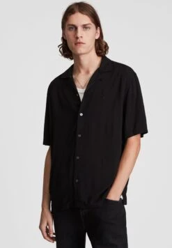 AllSaints Venice Ss - Camisa - Black