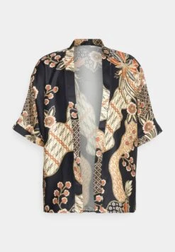 Panama Kimono - Camisa - Orange Black -Boss Ventas d69e1a54a352439c8c5deb3c7888f9ad