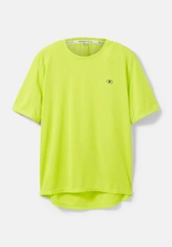 Tom Tailor Kurzärmliges Funktions - Camiseta Básica - Lime -Boss Ventas d705125e1a58416992bc1bb9e69bf715