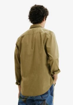 Desigual Long-Sleeve Embroidered - Camisa - Green -Boss Ventas d86d8d14034d424fa281a4dd62195de1