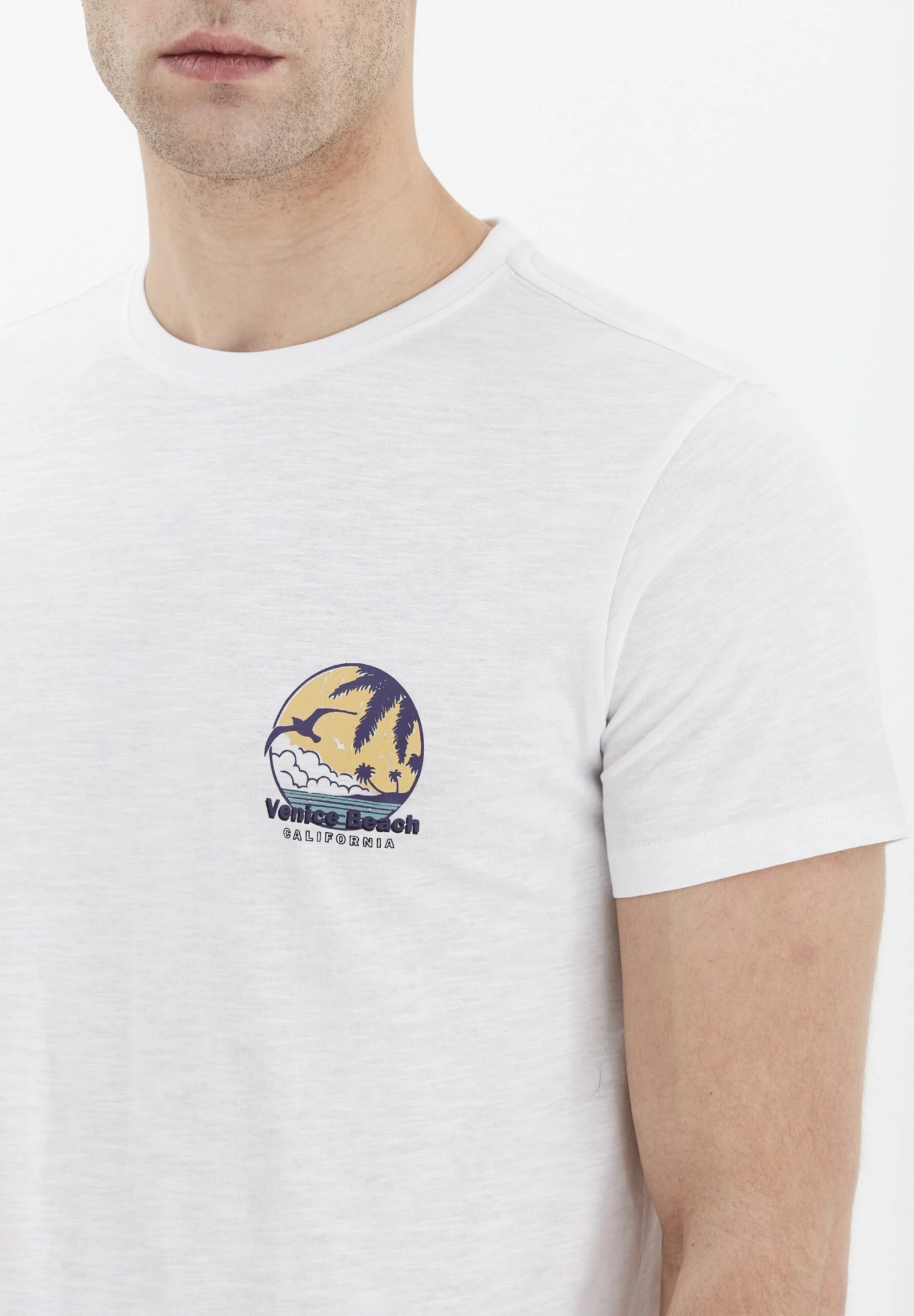 Solid Sdemmo - Camiseta Básica - White 6 Solid Sdemmo - Camiseta Básica - White - Imagen 4