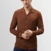 Long Sleeve - Camisa - Brown -Boss Ventas d8d3a283f19f42ce9c0206801db1f980